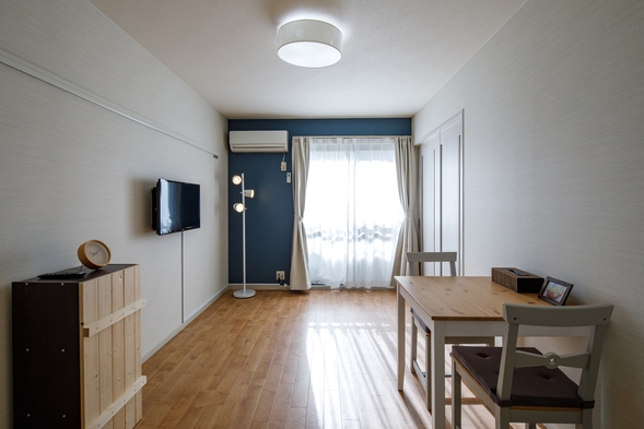 【1LDK】京都駅から１駅の山科駅から徒歩５分のアパートメントホテル！＜キッチン・Wi-Fi完備＞